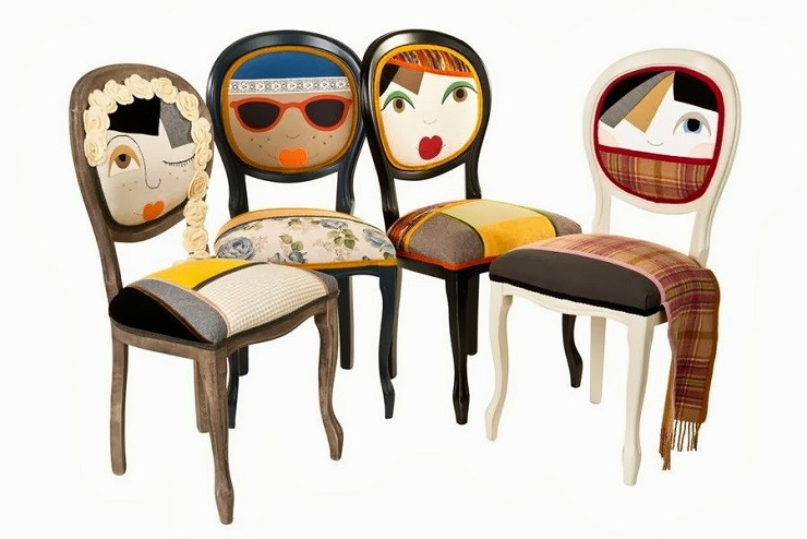 Чудноватите столове на Irina Neacsu