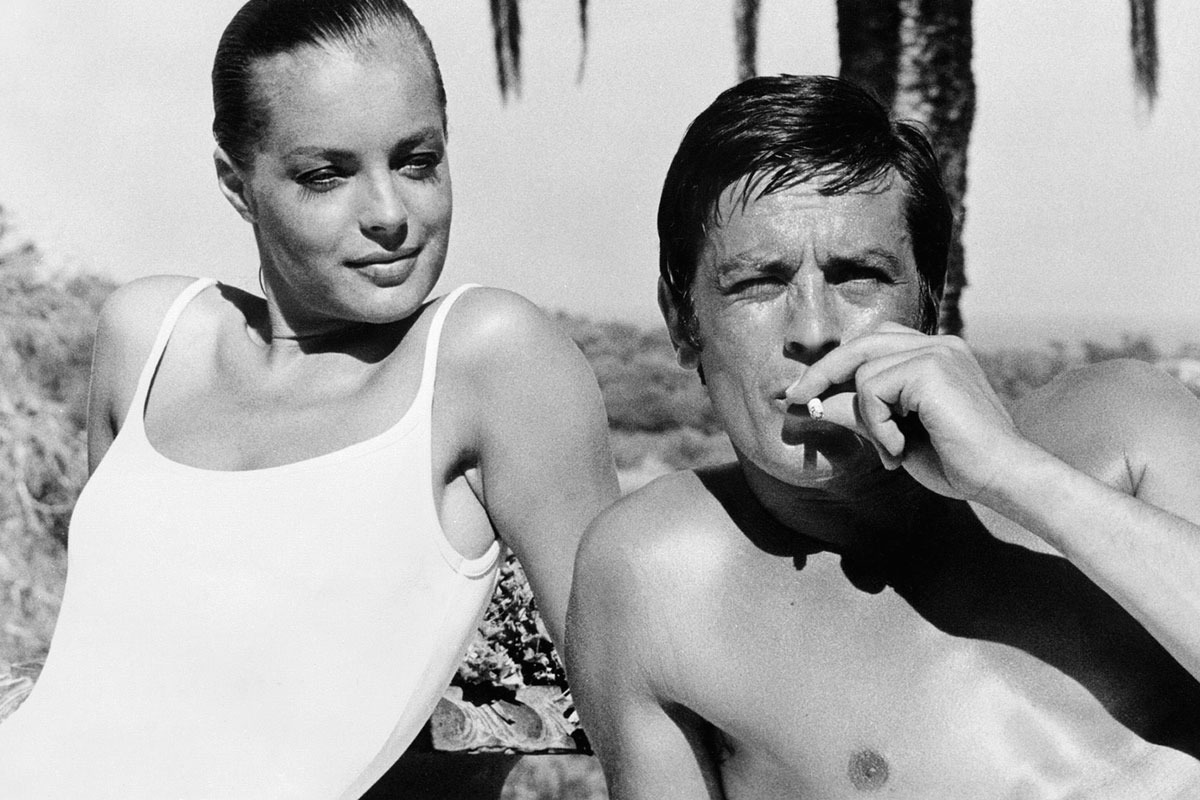 5Alain Delon and Romy Schneider in La Piscine directed by Jacques Deray 1969