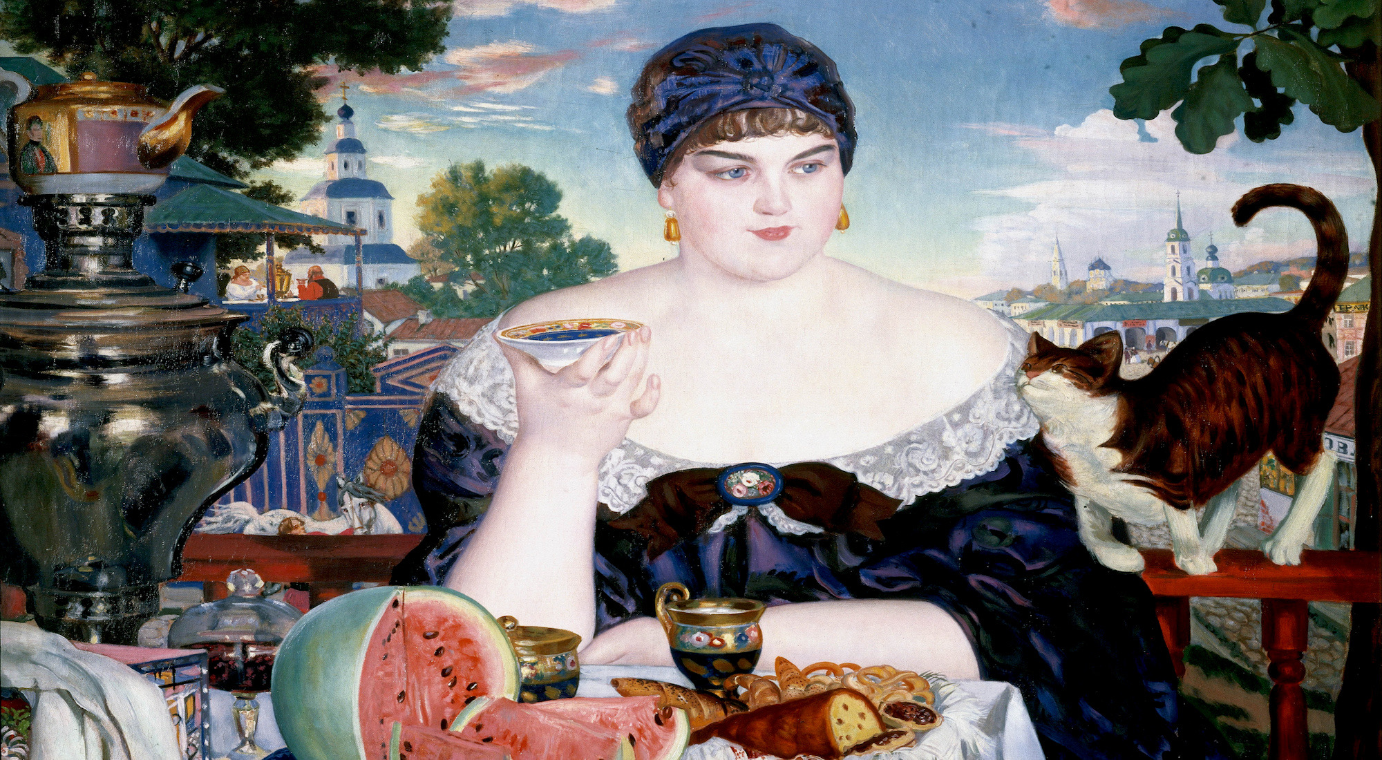 Жената от картината ♥ „Търговка на чай” и триумфът на изобилието при жената ТЕЛЕЦ