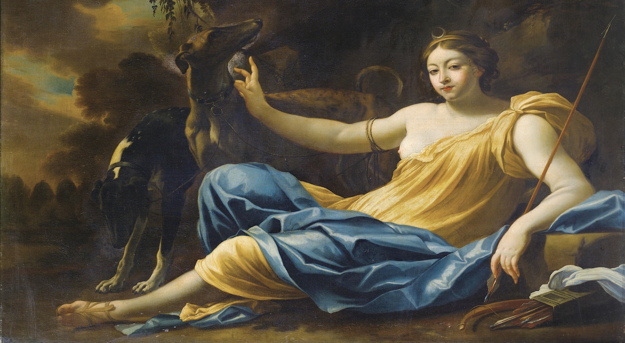 Жената от картината ♥ Богинята ДИАНА като олицетворение на жената ДЕВА