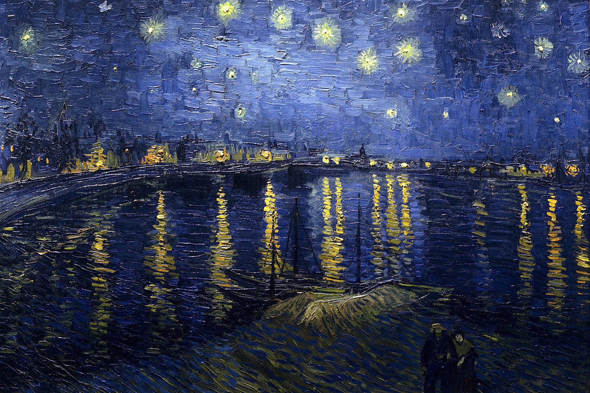  1Starry Night Over the Rhone 