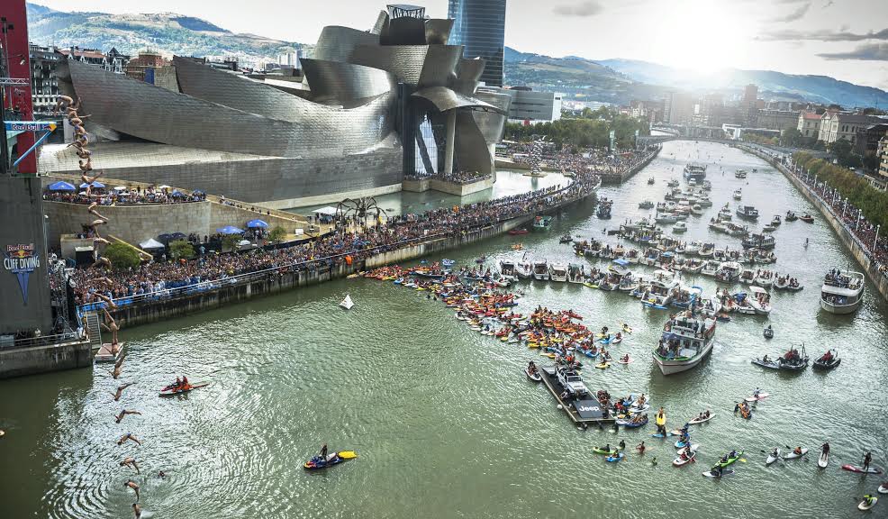 Red Bull CLIFF DIVING Grand Finale Bilbao Spain