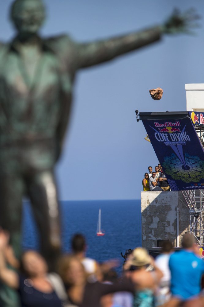  17Red Bull Cliff Diving World Series 2015 Polignano a Mare Gary Hunt 