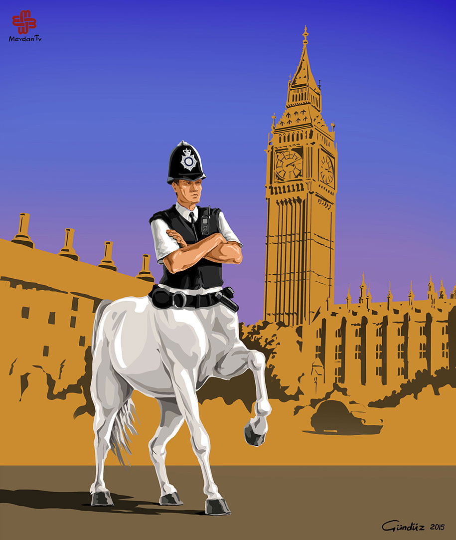  Police in London 