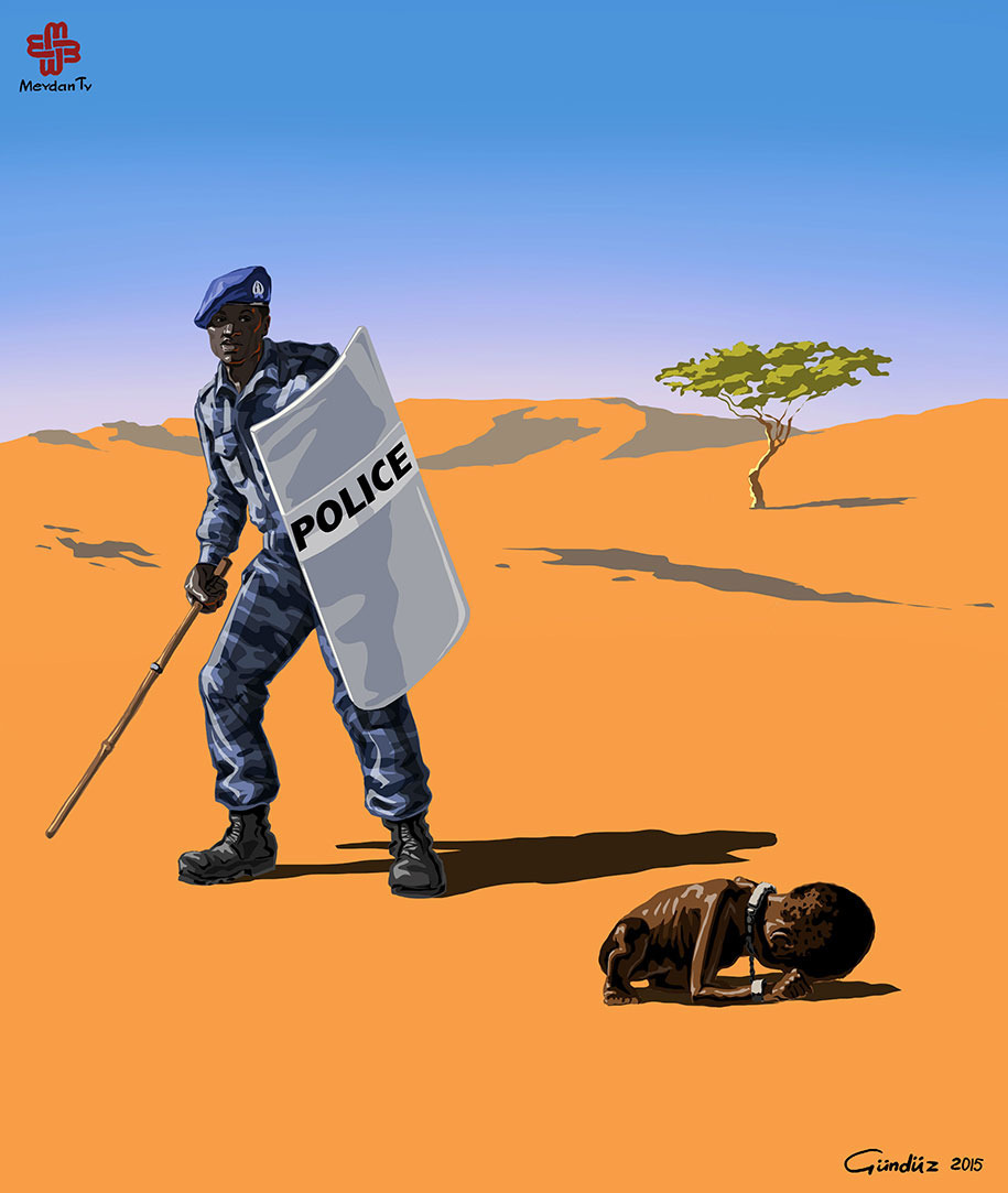 Police in Sudan