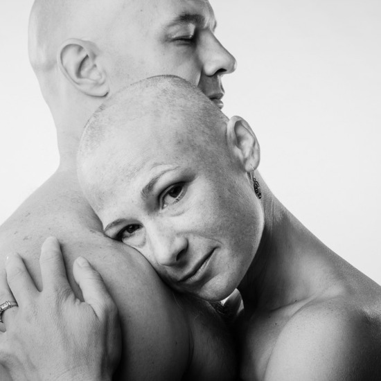 Портрети, които доказват, че любовта е по-силна от рака