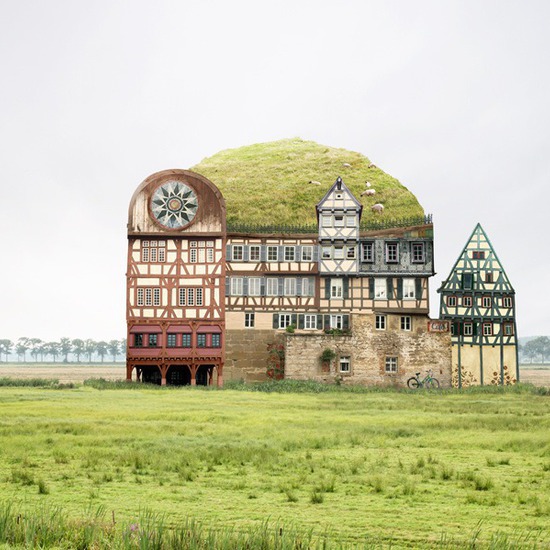 Къщи на края на света - сюрреалистичните домове на Matthias Jung