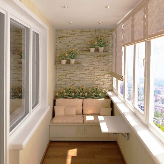 20 оригинални идеи за закрития балкон 