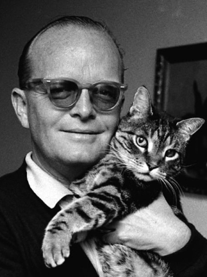 Escritores-y-sus-gatos-Truman-Capote