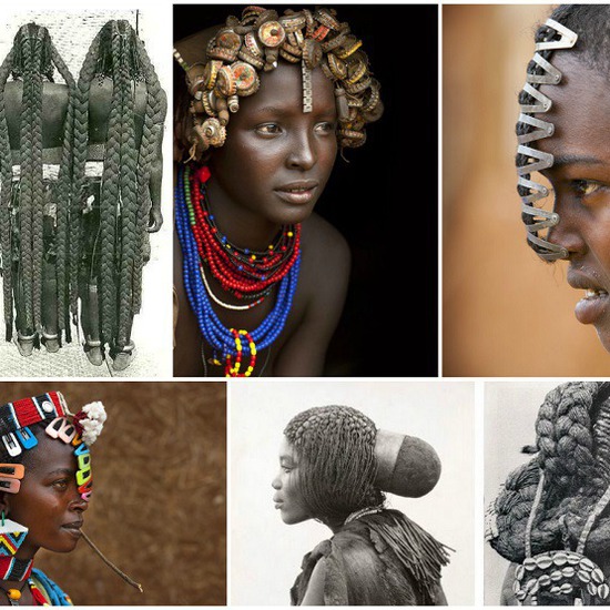 Забележителните модни тенденции на племената в Африка 