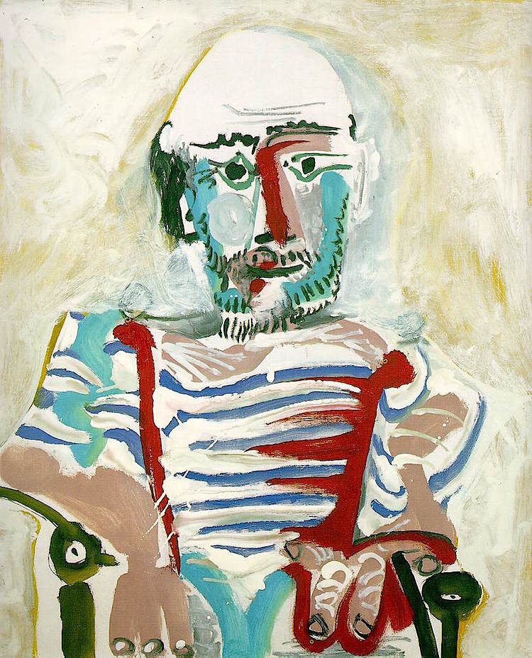 6seated man self portrait 1965
