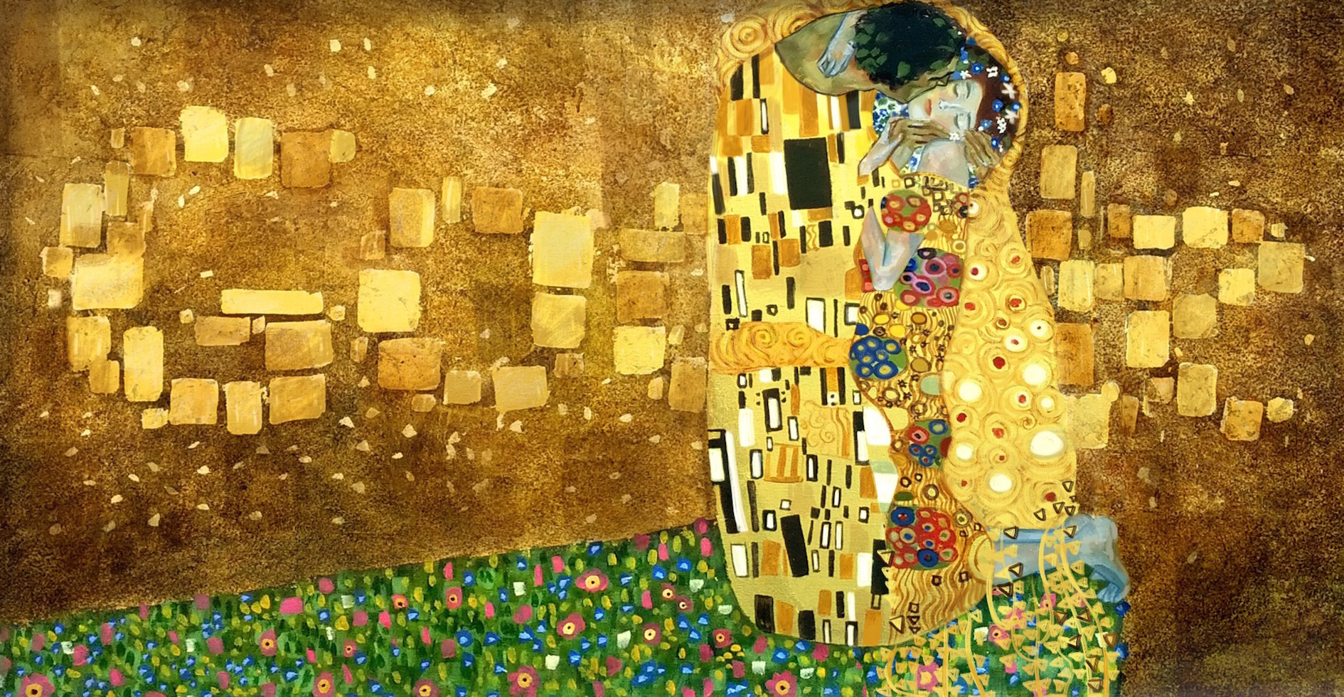 Златните картини на Климт оживяха