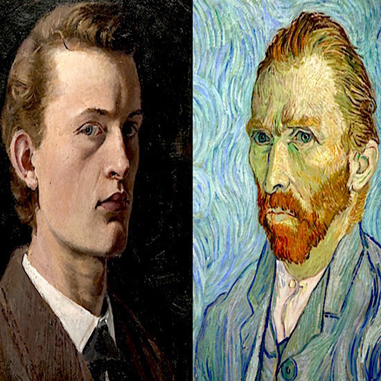 Среща на двама велики художници: Едвард Мунк и Винсент ван Гог