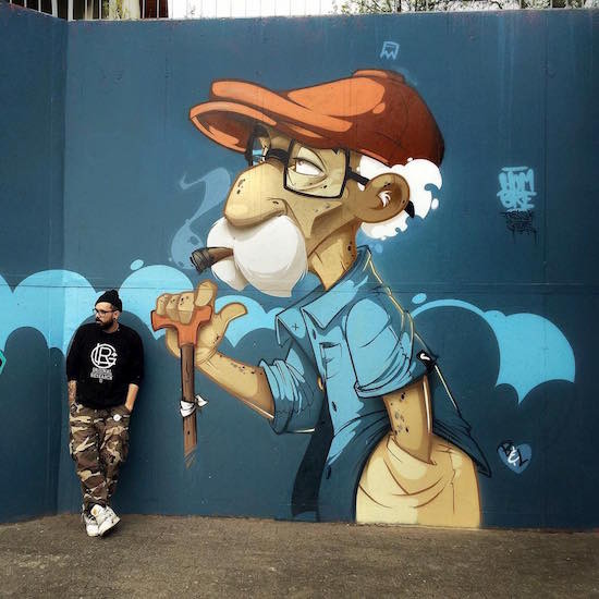 Световно известният графити артист Hombre идва в България за  Sprite Graffiti Academy 