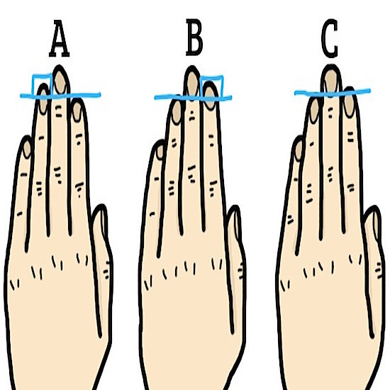 Ето какво разкриват за личността ви дължината на пръстите ви