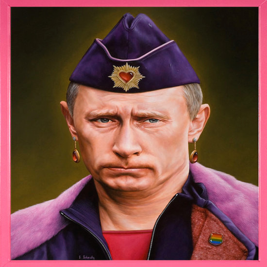 Чубака с китка, Путин с обици ♠ Розово и героично