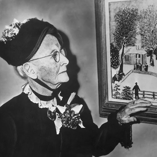 Grandma Moses, която започва да рисува на 70 години