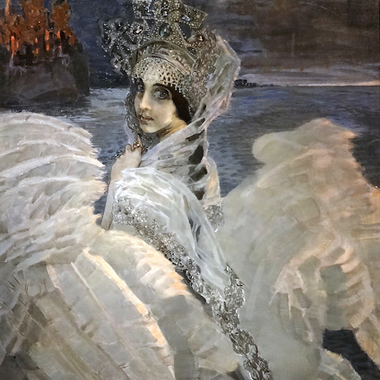Жената от картината ♥ „Принцесата Лебед” на Михаил ВРУБЕЛ и жената РИБИ