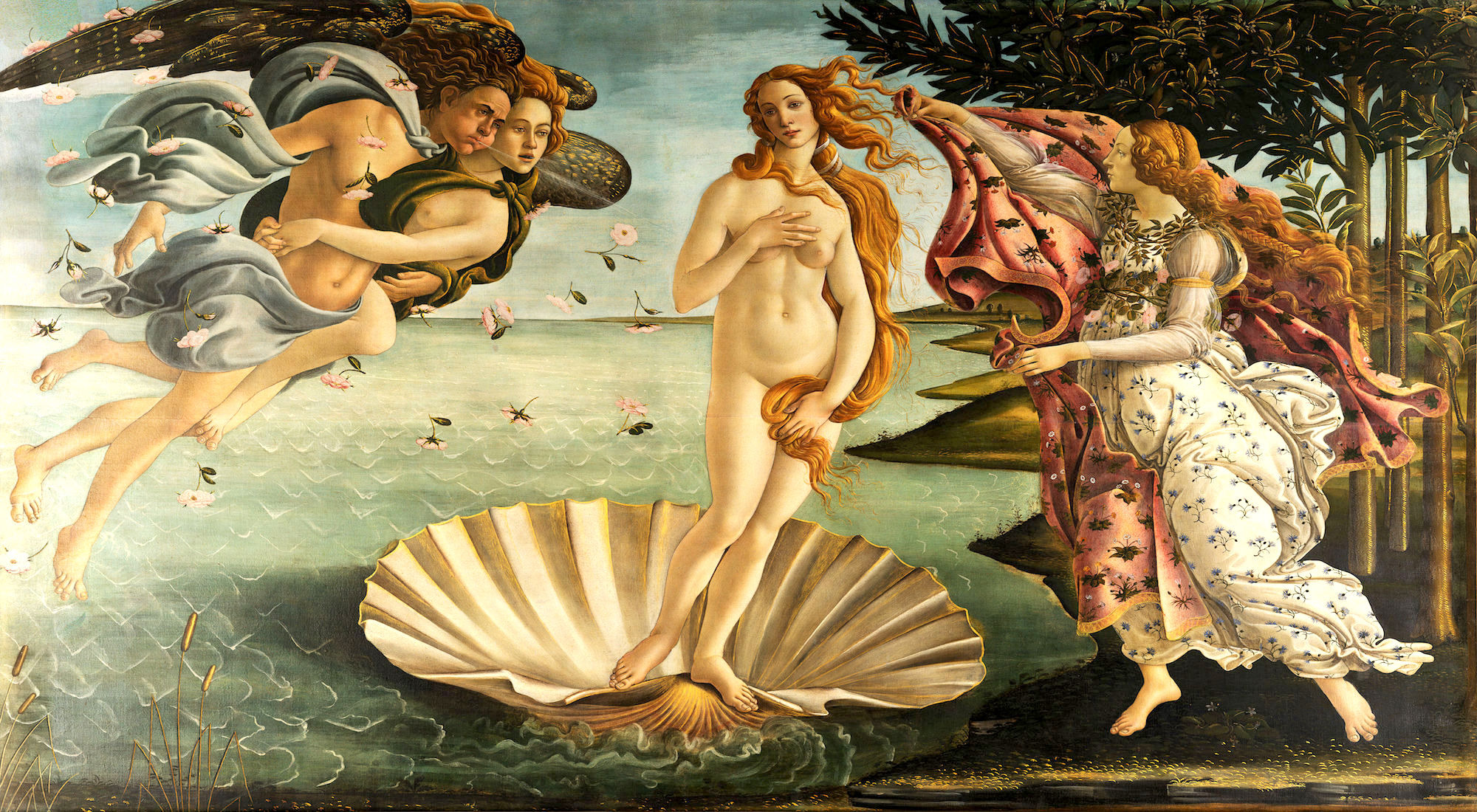 Жената от картината ♥ Раждането на Венера и великолепието на жената ЛЪВ