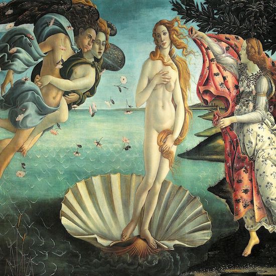 Жената от картината ♥ Раждането на Венера и великолепието на жената ЛЪВ
