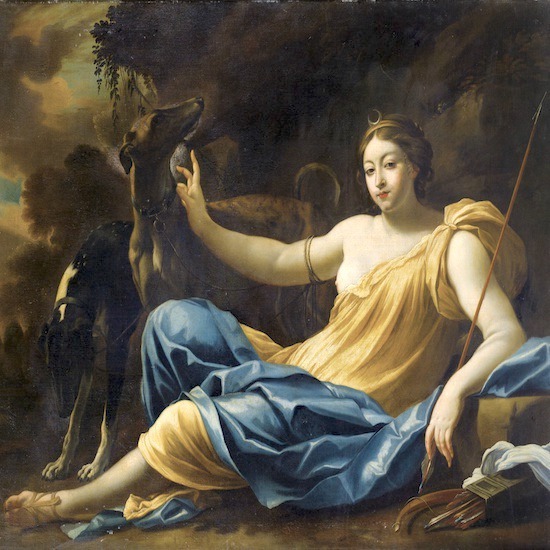 Жената от картината ♥ Богинята ДИАНА като олицетворение на жената ДЕВА