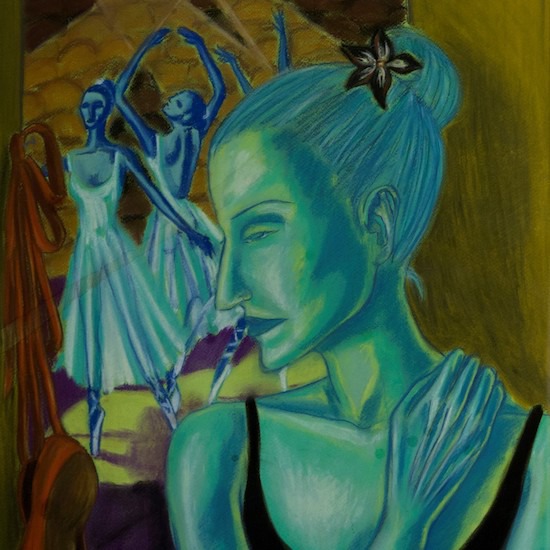 Бог е огледалото, в което художникът поглежда, за да претвори портрета си ~ Момичето, което нарисува анорексията